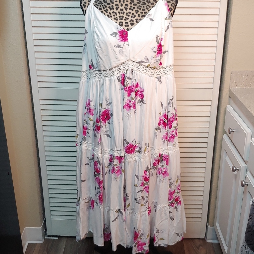 Torrid Long Floral Dress